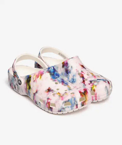 Women's classic tie dye crocs hotsell