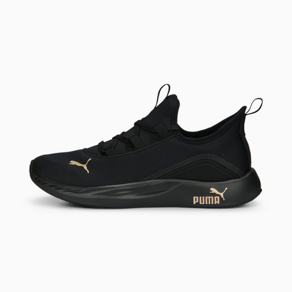 Black and gold running shoes womens deals